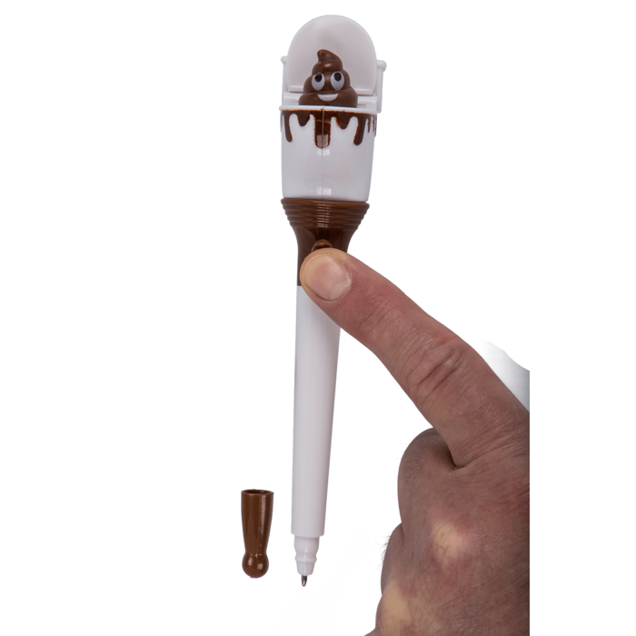 Pen, Poo in toilet, - Image 4