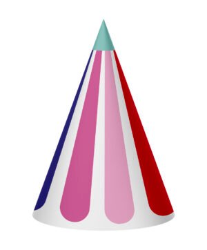 Party Hats - Stripetastic - 6 pieces