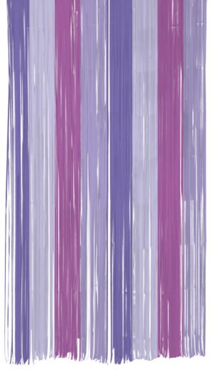 Party curtain - Posh Purple - 2 x 1 meter