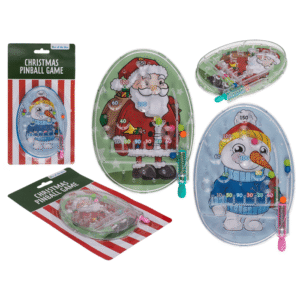 Pinball Game, Christmas, 2 asstd.,