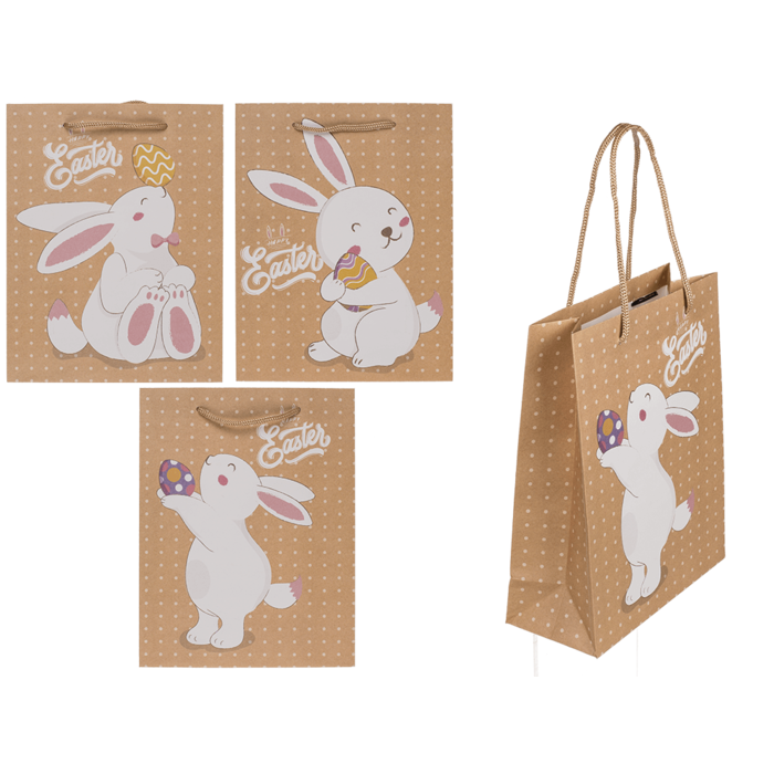 Gift Paper bag, Bunny,18 x 8 x 23 cm,