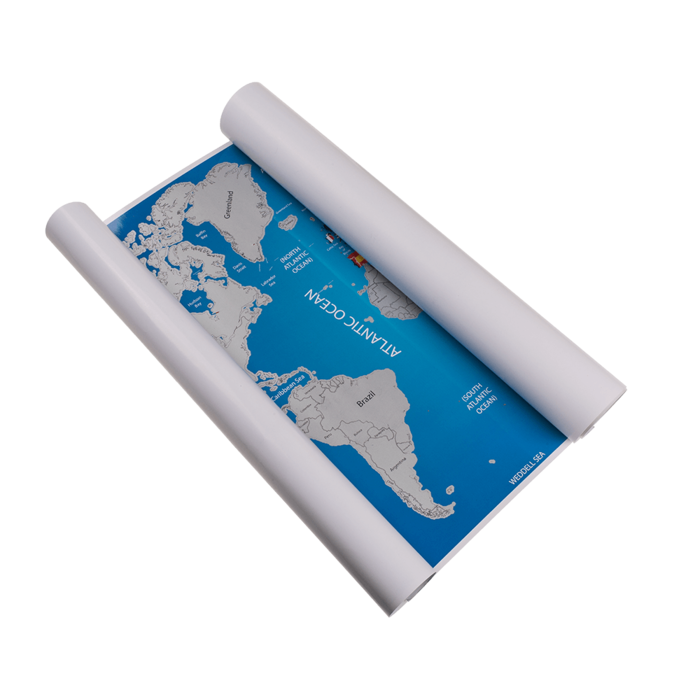 World Map for scratching, flags, - Image 2