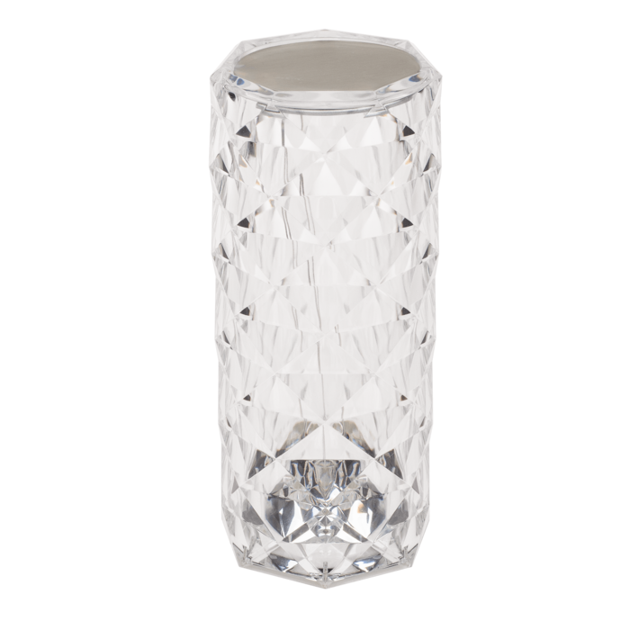 Crystal Lamp, ca. 21 x 9 cm, with colour changing - Image 4