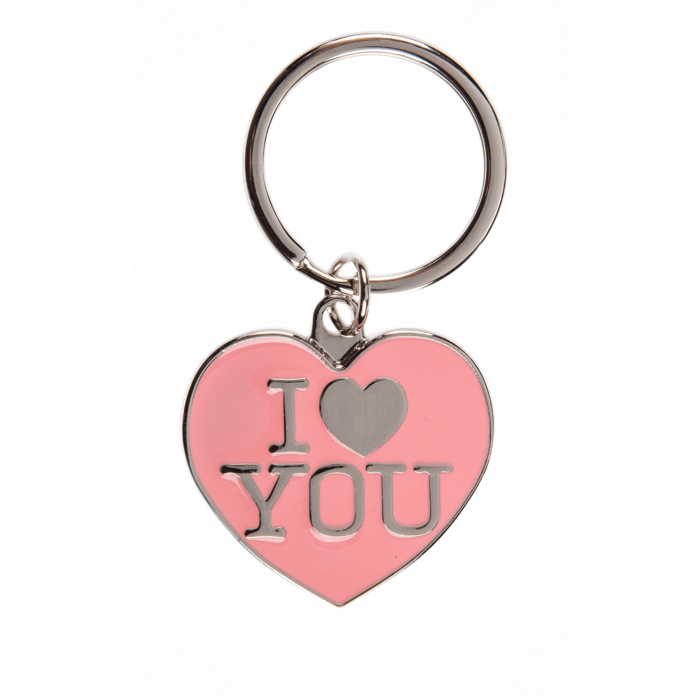 Metal keychain, I love you, - Image 2