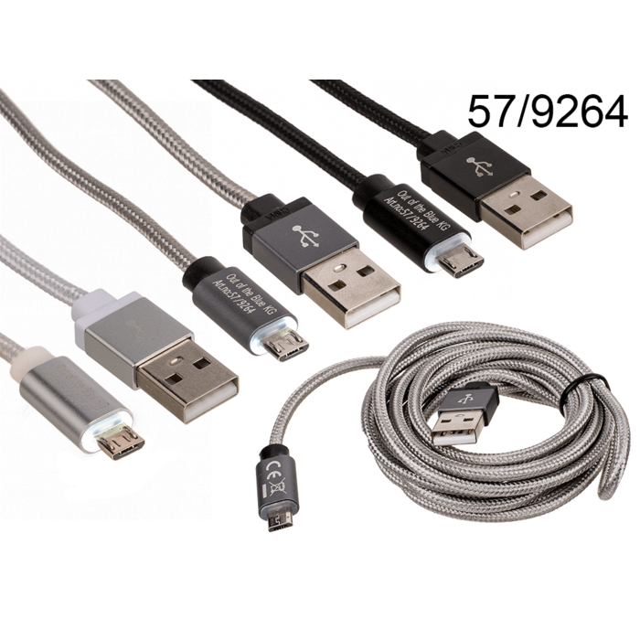 USB data cable für Micro-USB, ca. 2 m,