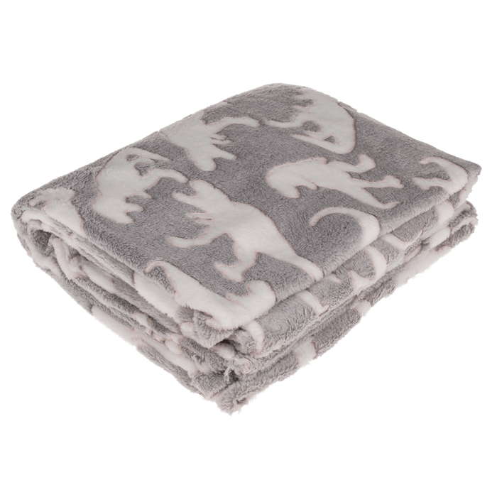 Plush blanket, dinosaur, - Image 3