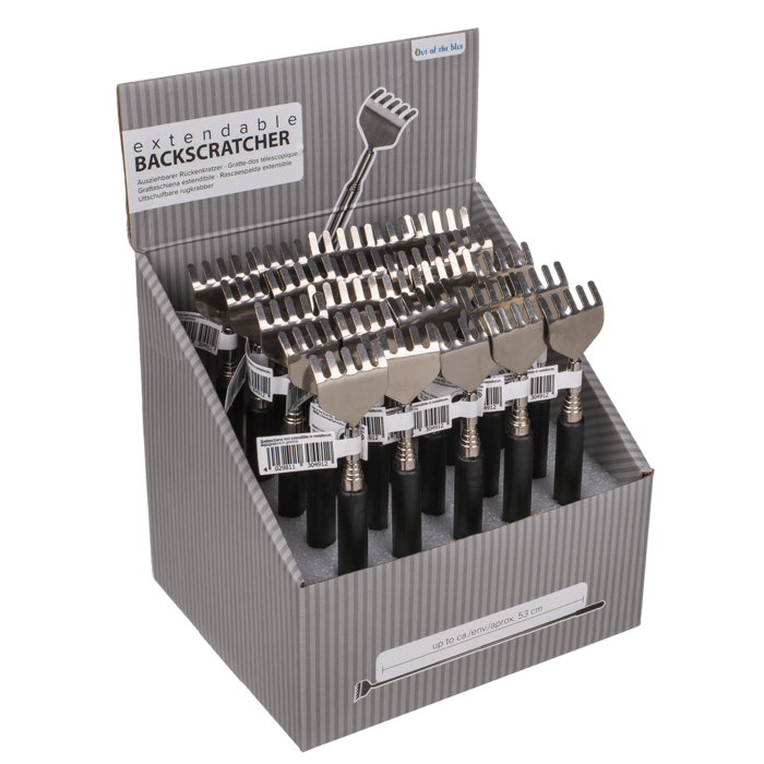 Extendable mini metal back scratcher, - Image 3