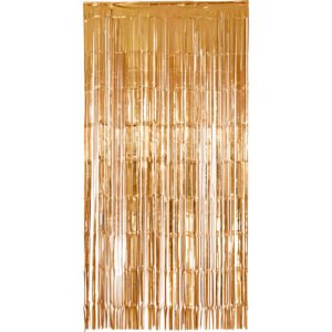 Door Curtain Foil Rose Gold - 2x1 meters