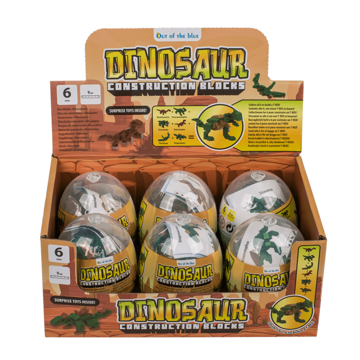 Construction blocks, Dinosaur, approx. 9 cm, - Image 2