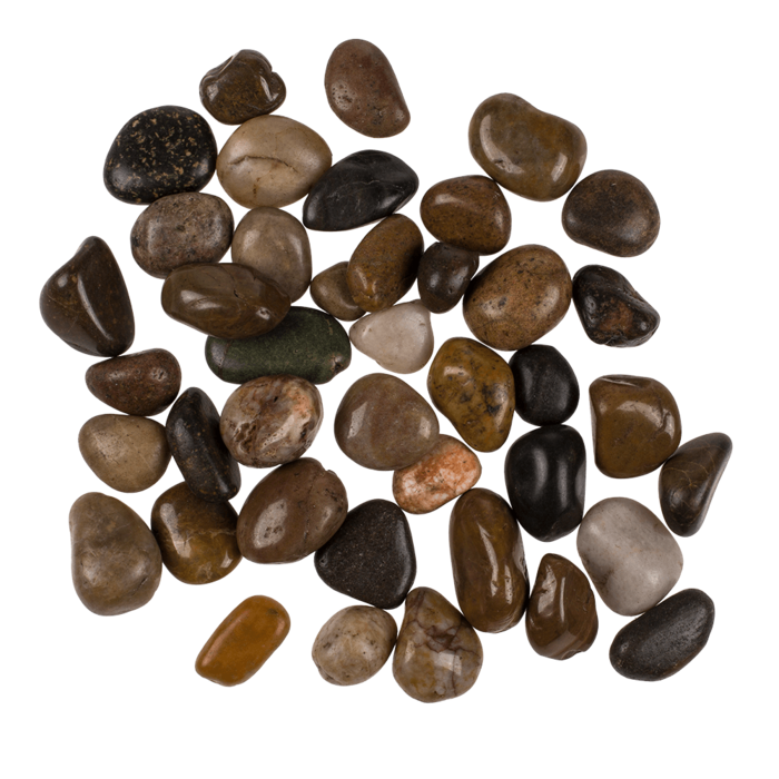 Nature coloured decoration stones, - Image 2