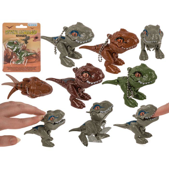 Metal keychain, Dinosaurs,