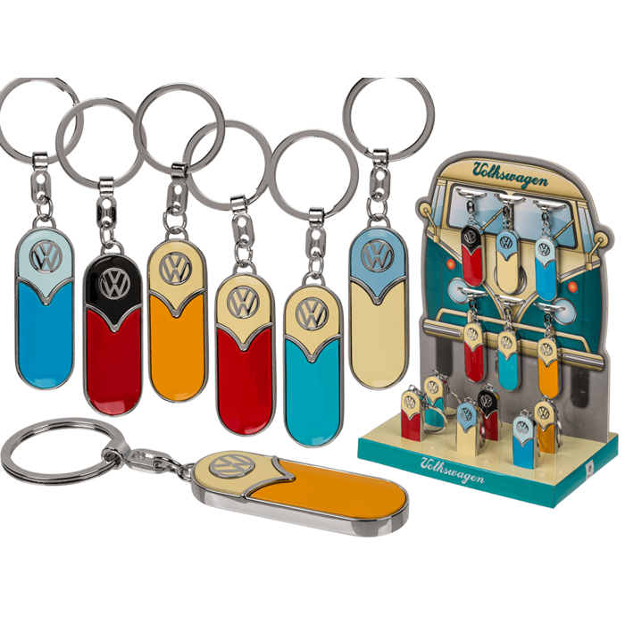 Metal keychain, VW T1 Bulli