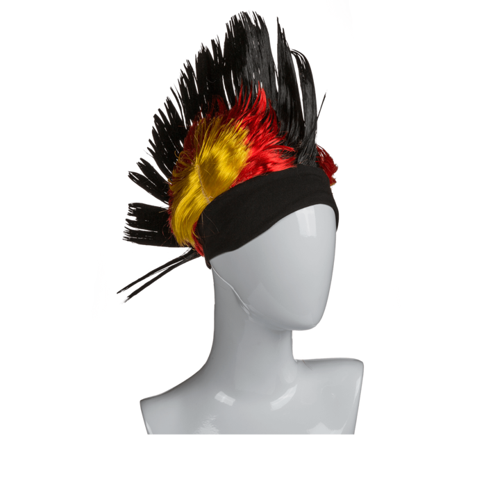 Mohican wig, Germany flag, - Image 2