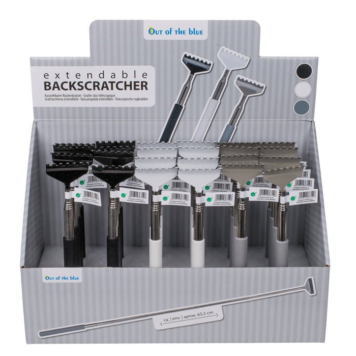 Extendable metal back scratcher, - Image 2