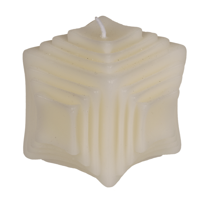 Candle, structure, ca. 8 x 7,5 cm, - Image 3