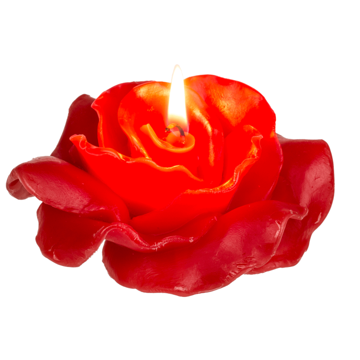 Floating scented candle, Rose blossom, - Image 3