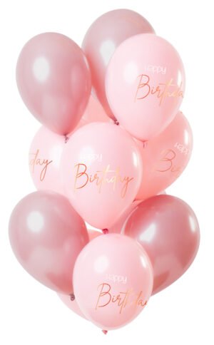 Balloons Elegant Lush Blush 33cm - 12 pieces