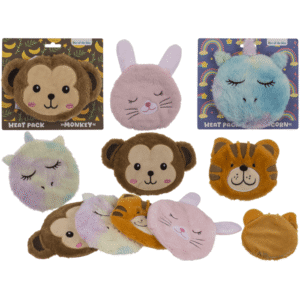 Heat pack, Animal Friends, 4 assorted,