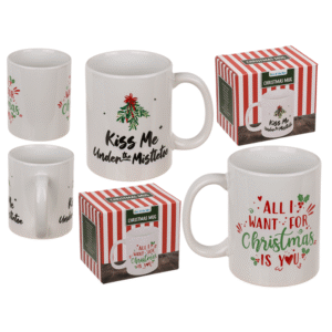Stonware Mug, Christmas Dreams, 10 x 8 cm,