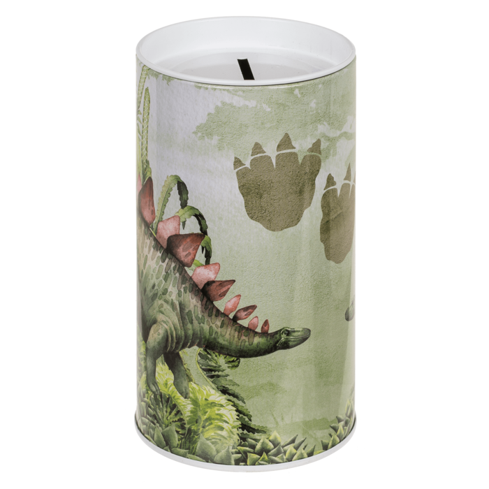 Tin Metal Money Bank, Dinosaur, - Image 3