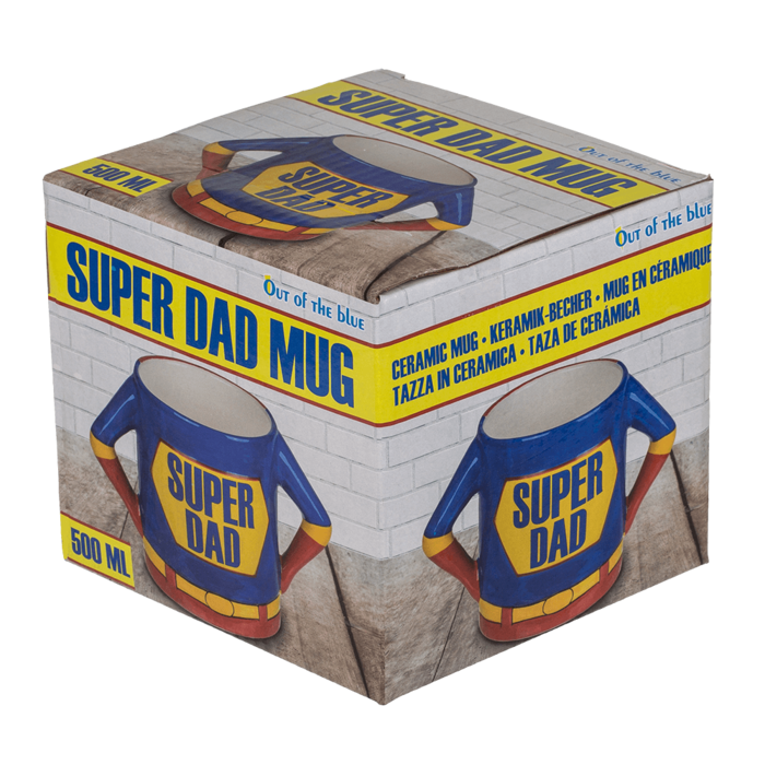 Mug, Super Dad, - Image 3