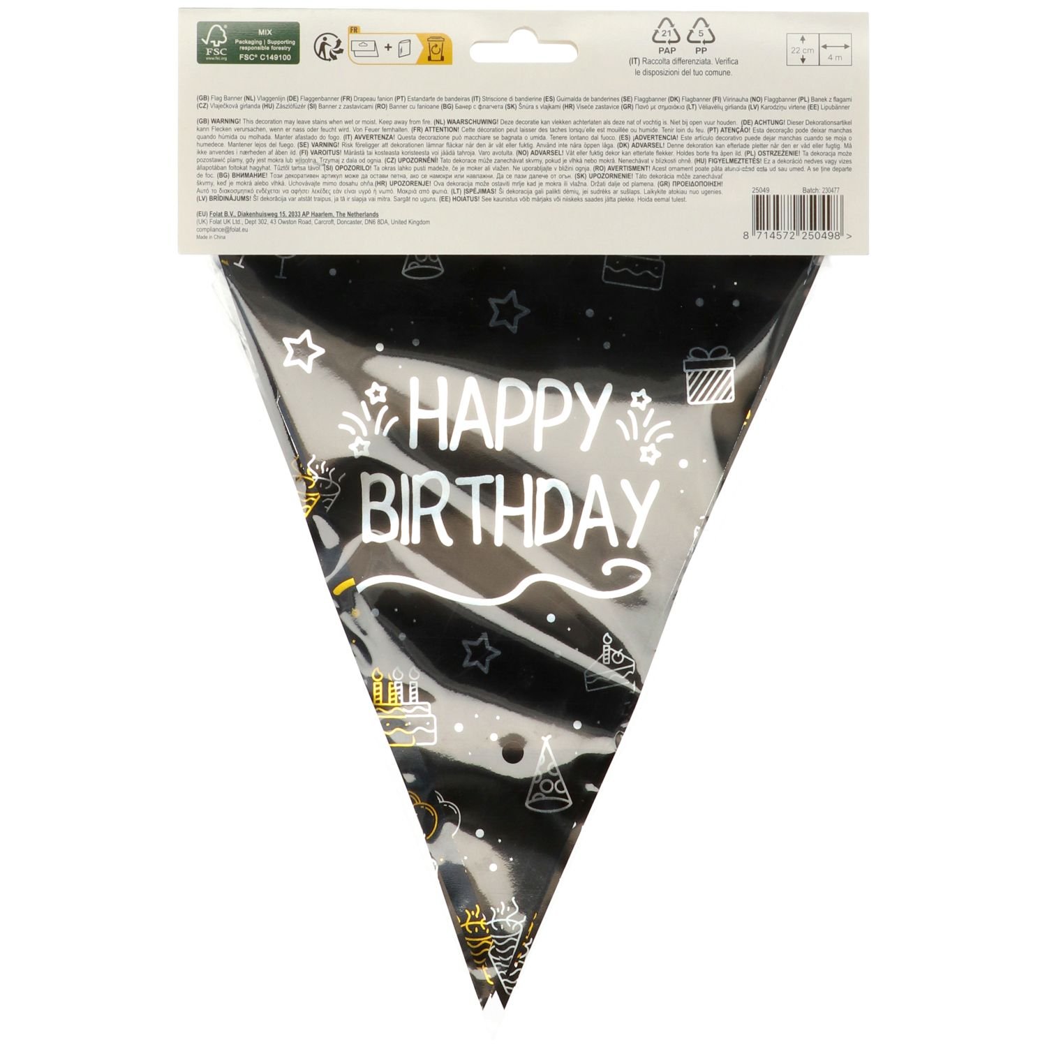 Flag Banner - Shining Glam - 4 meter - Image 2