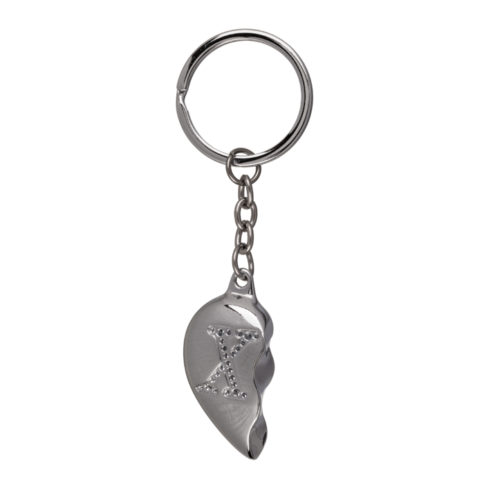 Metal Keychain, Broken Heart, - Image 3