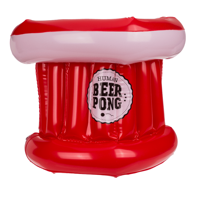 Human Beer Pong with 2 hat and ball, - Image 4
