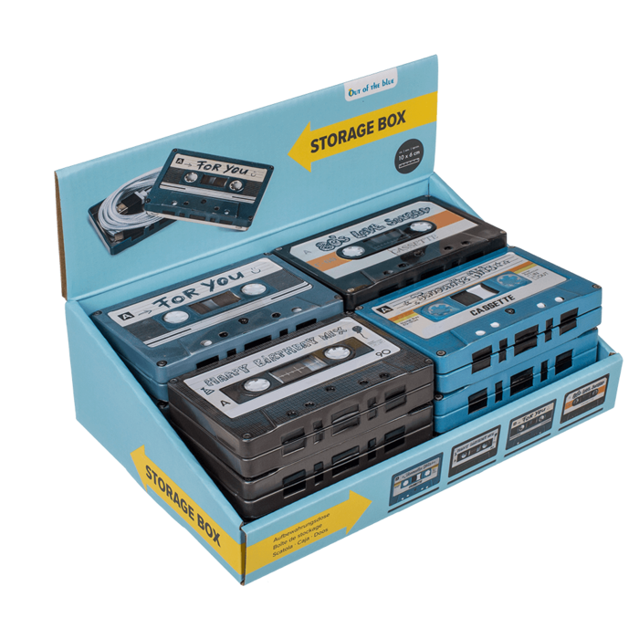 Metal storage box, Music cassette, - Image 3