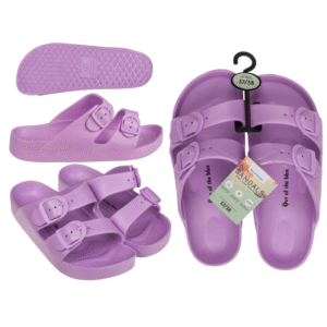 Woman sandals, lilac, size 37/38,
