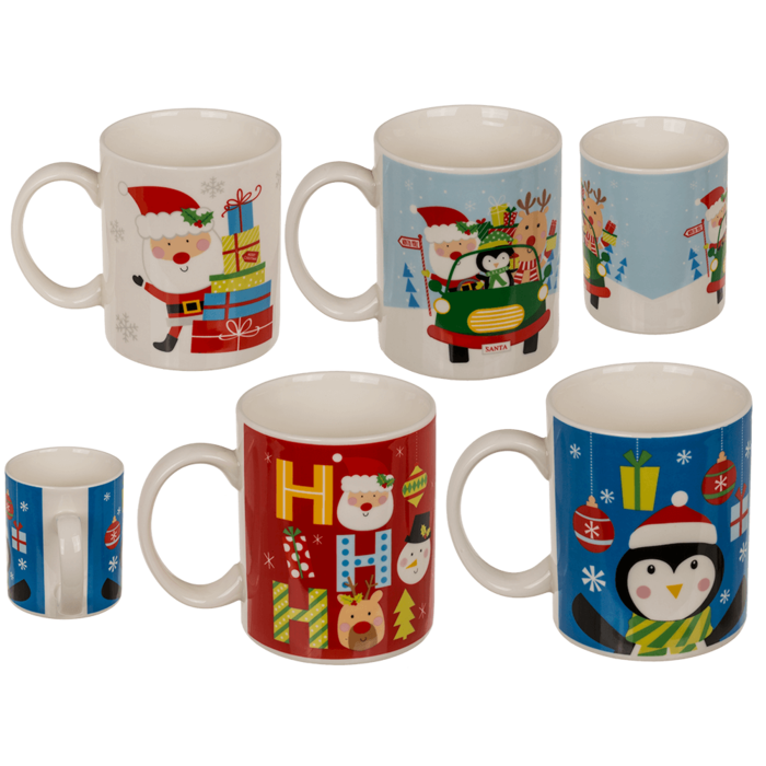 New Bone China Mug, Christmas Buddies,
