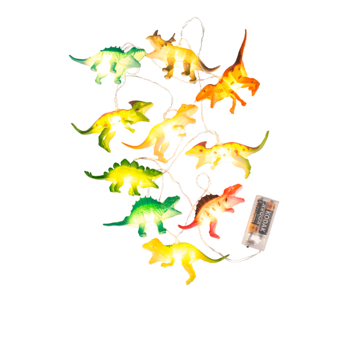 Light chain with 10 LED, Dinosaur, - Image 4