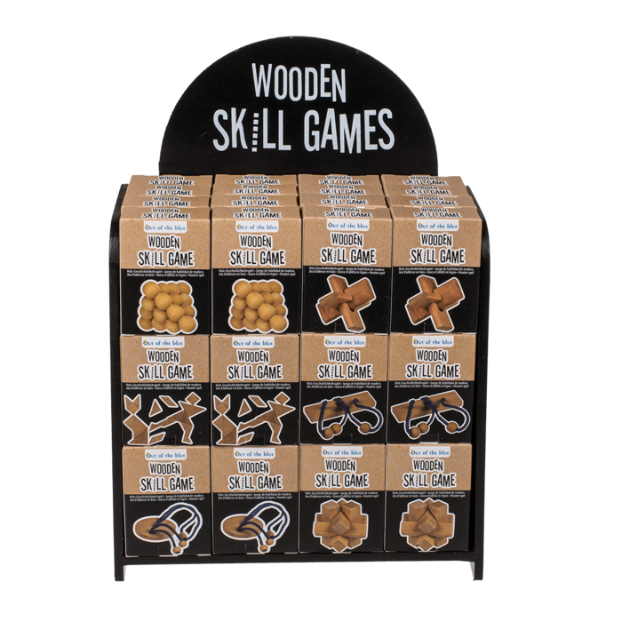 Wooden skill game, Puzzle, - Image 2