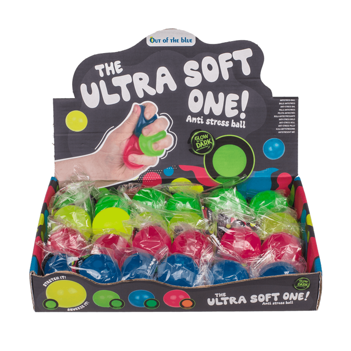 Ultra soft anti stress ball, Glow in the Dark, - Image 2