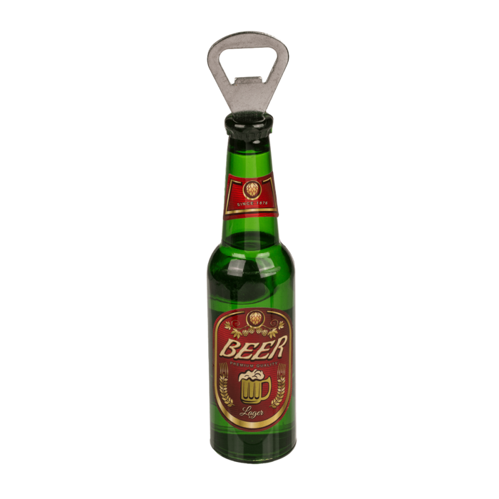 Metal bottle opener with magnet, Beer bottle, - Image 4