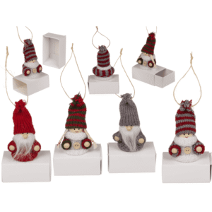 Wooden figurine with fabric cover,