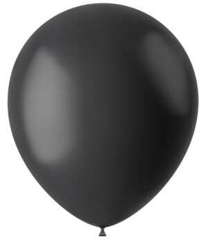 Balloons Midnight Black Matt 33cm - 10 pieces