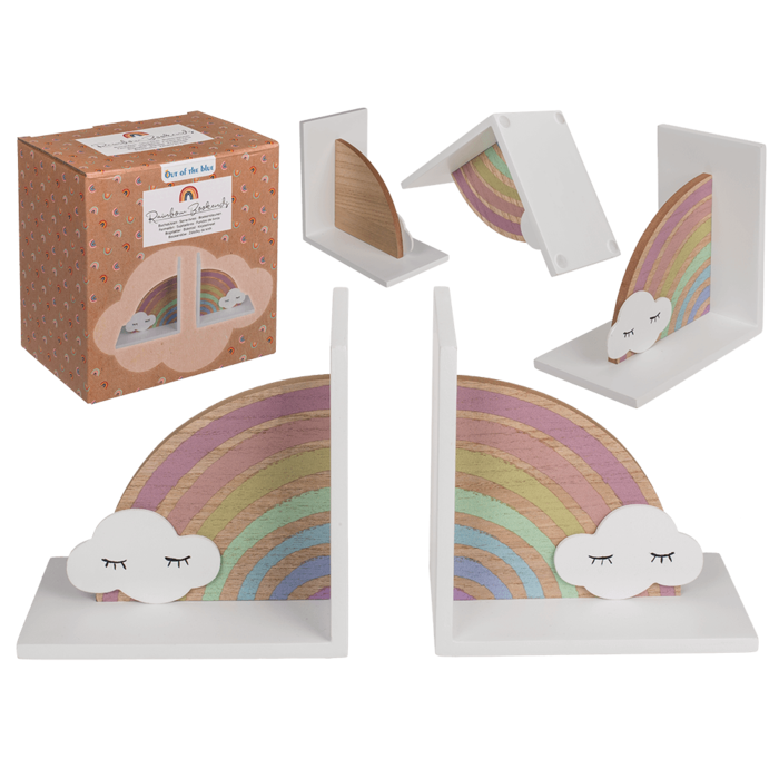 Bookends, Rainbow with cloud,