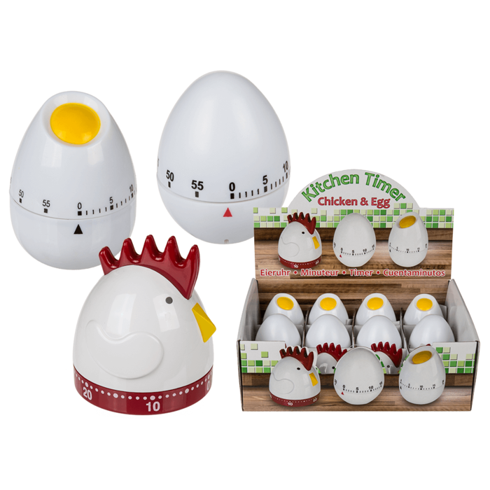 Plastic timer, Egg & Chicken,