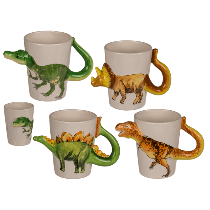 Mug, Dinosaur,