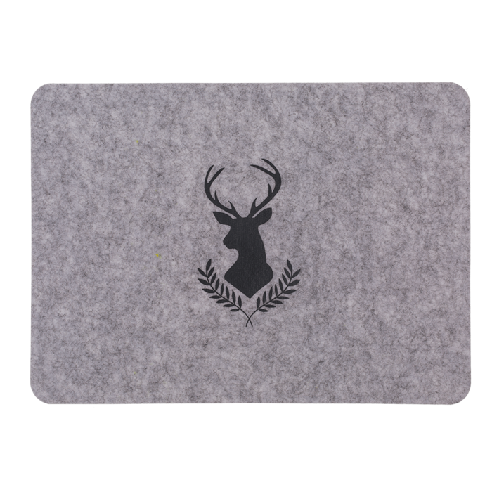 Felt placemat, reindeer, ca. 44 x 32 x 0,02 cm, - Image 2