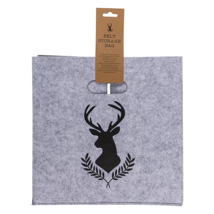 Felt storage box, Deer/Deer head, - Image 2