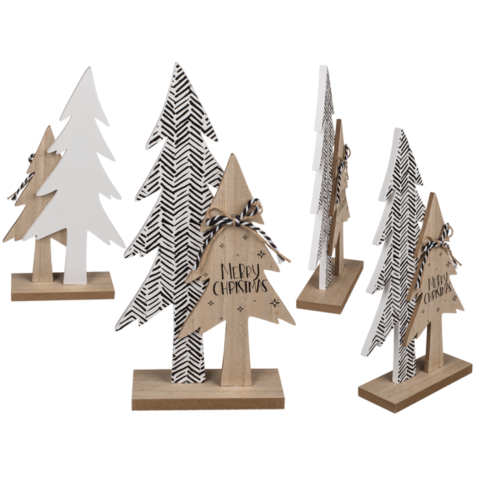 Wooden tree, Merry Christmas,