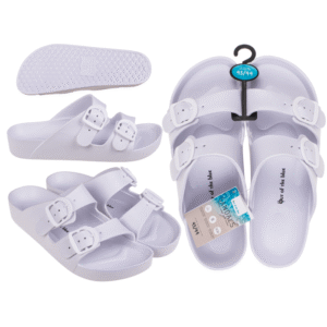 Men sandals, white, size 43/44,