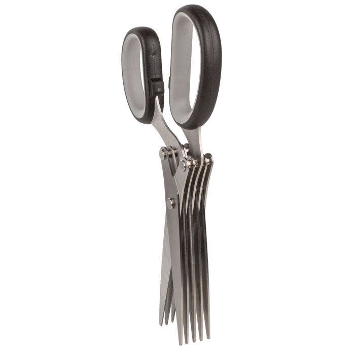 Stainless steel herb scissors, - Image 4