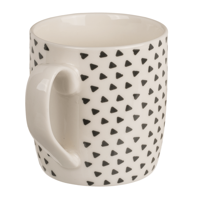Mug, black/white, ca. 8,6 x 9,2 cm, - Image 4