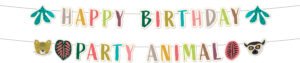 Letter garlands Zoo Party - 2 pieces