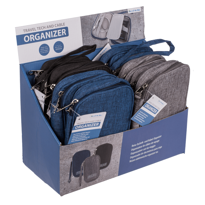 Travel Tech and Cable Organizer, ca. 19 x 12 cm, - Image 3