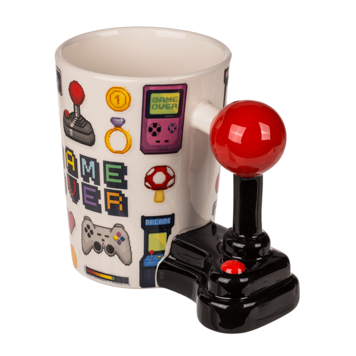 Mug with joystick handle, Game Over, - Image 3