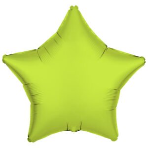 Foil Balloon Shape Star - Neon Yellow - 48 cm